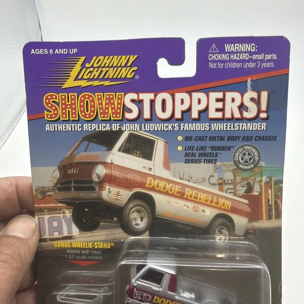 Johnny Lightning‎ John Ludwick's Dodge Rebellion Show Stoppers w/ Wheelie Stand